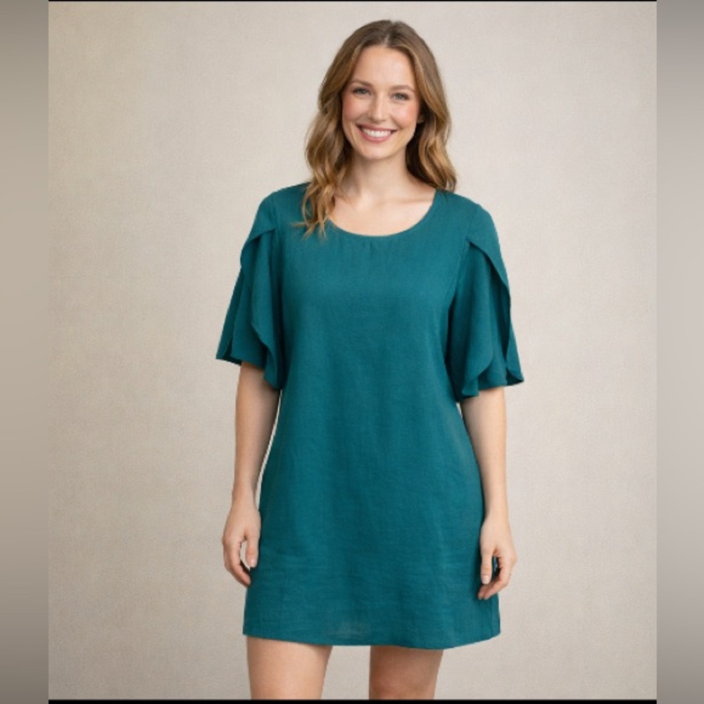 Everly Teal Dress, size Medium, mini